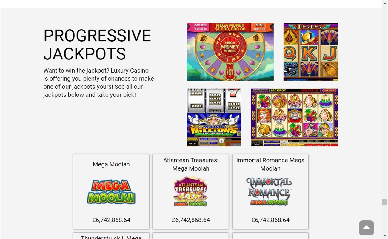 Luxury casino - Want to win the jackpot?