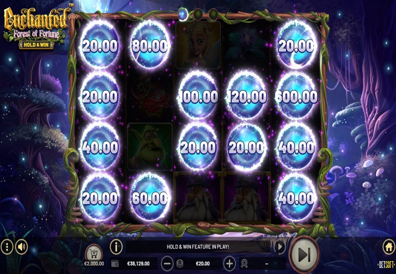Enchanted: Forest of Fortune Hold & Win Feature