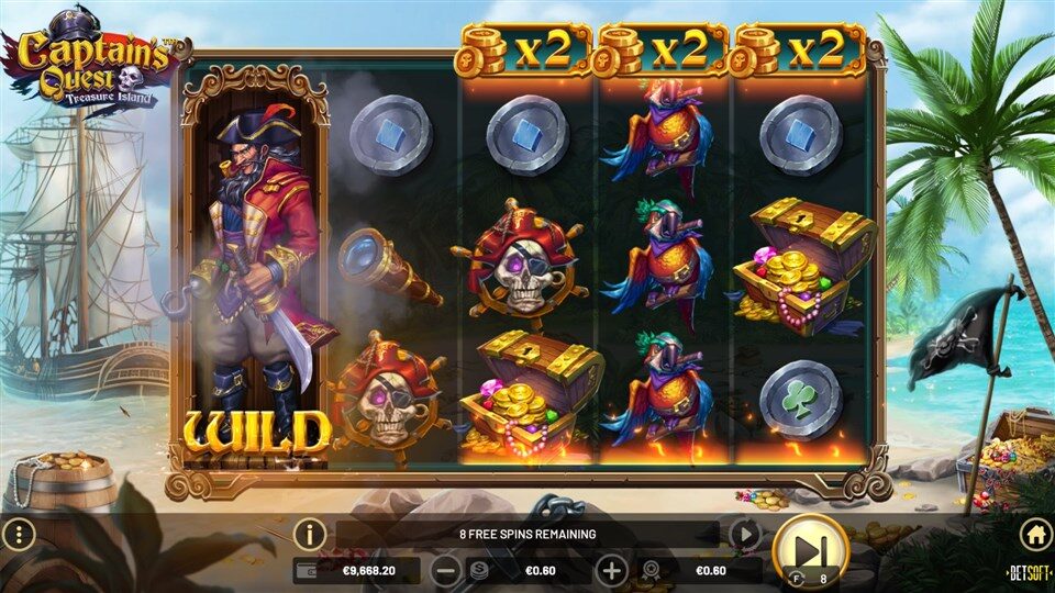 Captain's Quest Treasure Island Slot Review