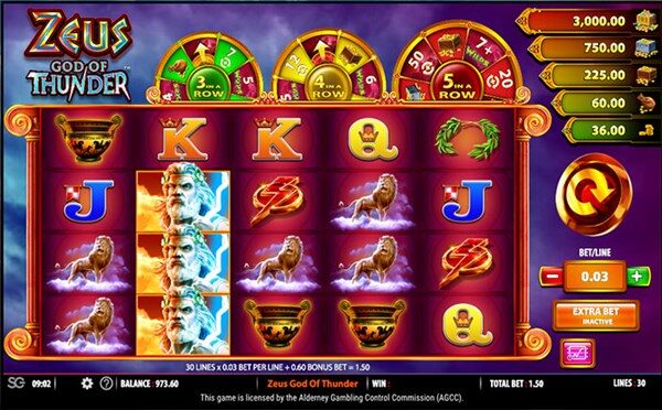 Zeus God of Thunder Slot