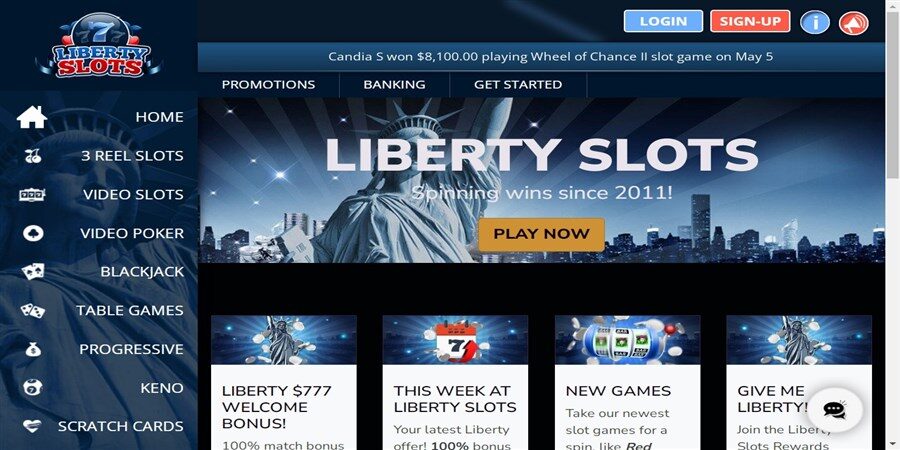 Liberty Slots Casino Review
