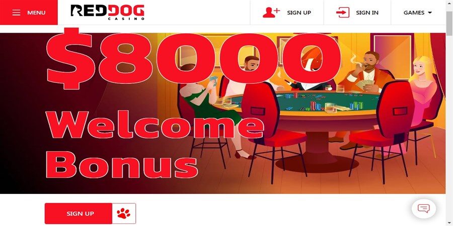 Red Dog Casino Bonuses