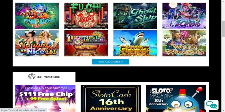 Sloto Cash Casino review