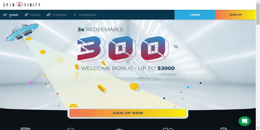 Spinfinity Casino Review