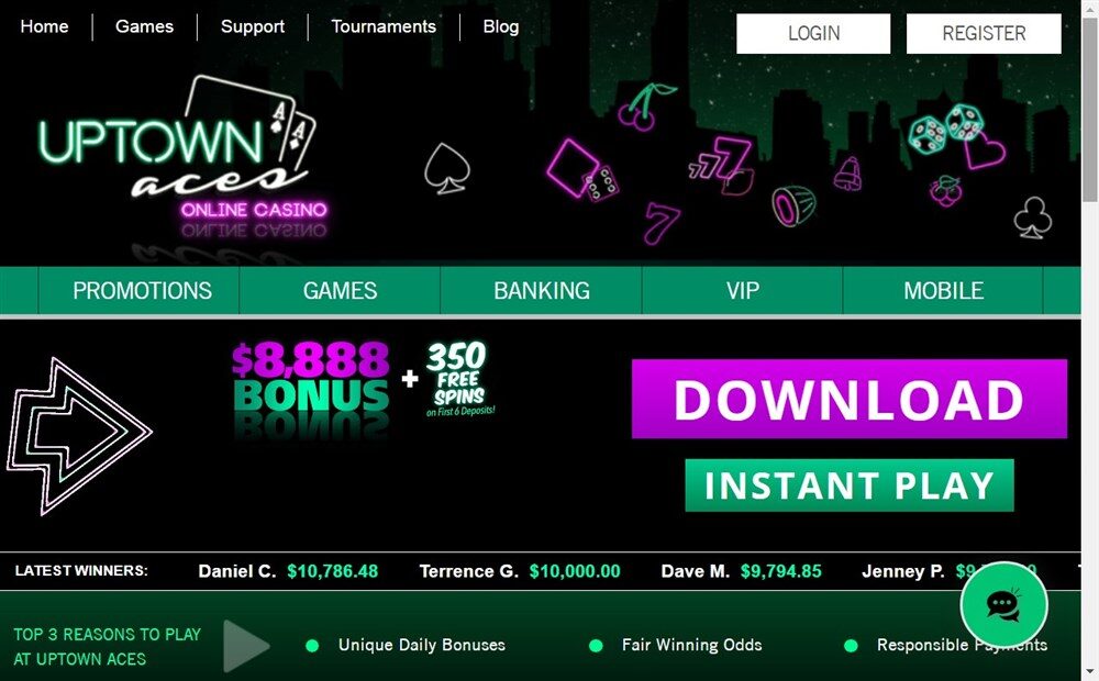 Uptown Aces Casino