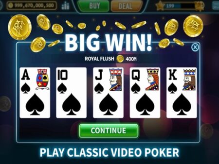 A Beginner’s Guide to Playing Video Poker
