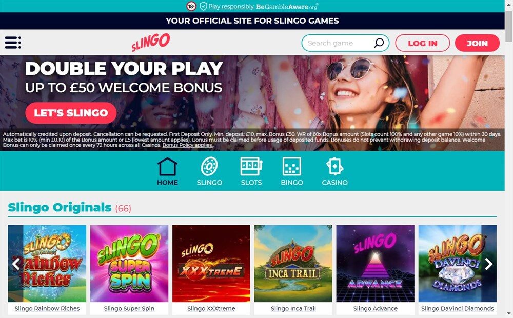 Slingo Casino Review