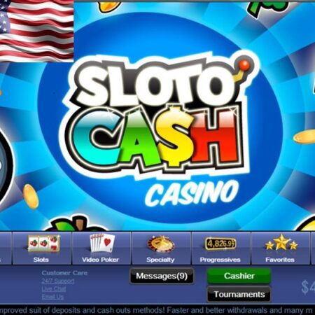 Sloto’Cash Casino / $7777 Bonus + 300 Free Spins On Top!