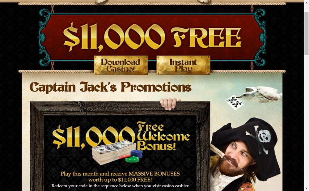 Captain Jack Casino Review