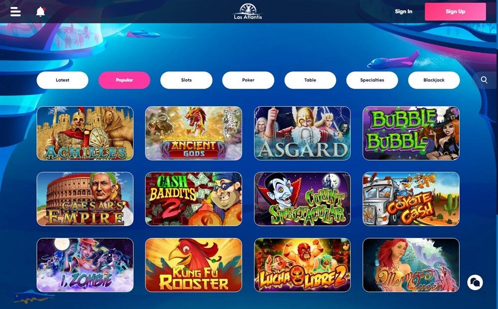 Las Atlantis Casino Review
