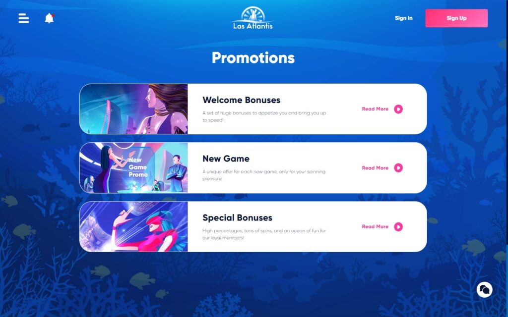 Las Atlantis Casino Review