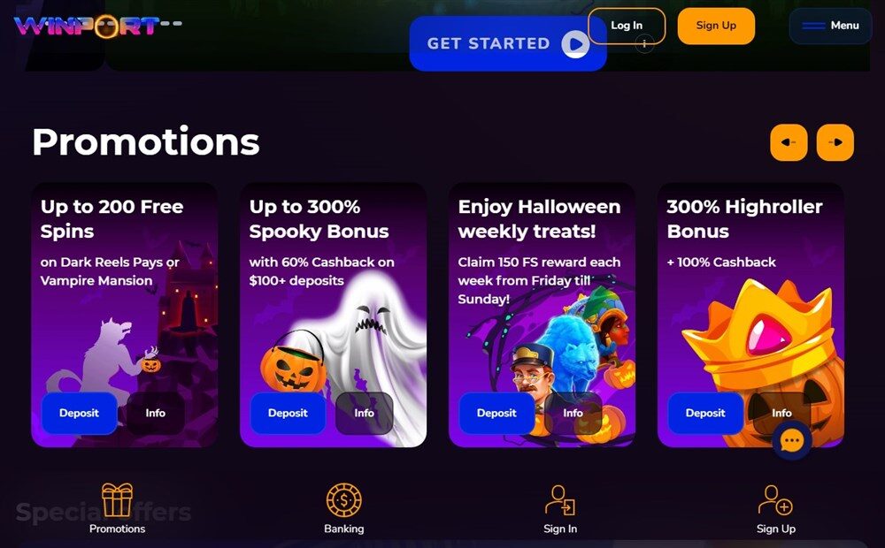 WinPort Casino Promotions