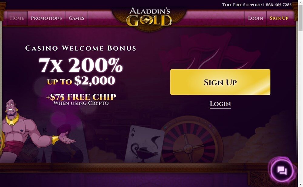 Aladdin's Gold Casino Review