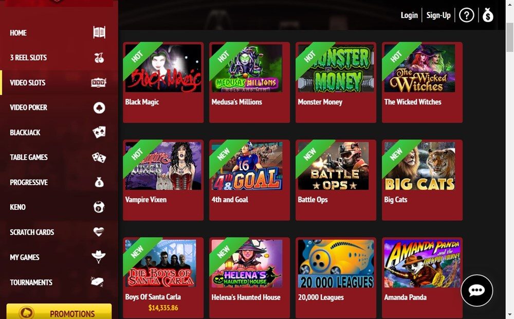 Red Stag Casino Games
