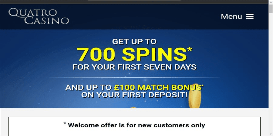 Quatro Casino Free Spins