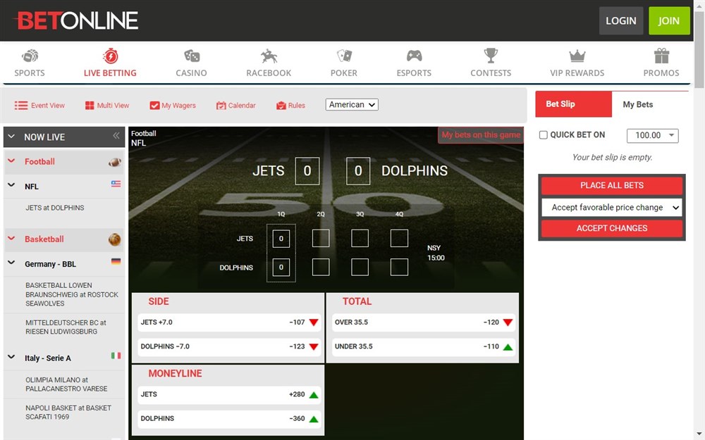 BetOnline Sports Betting