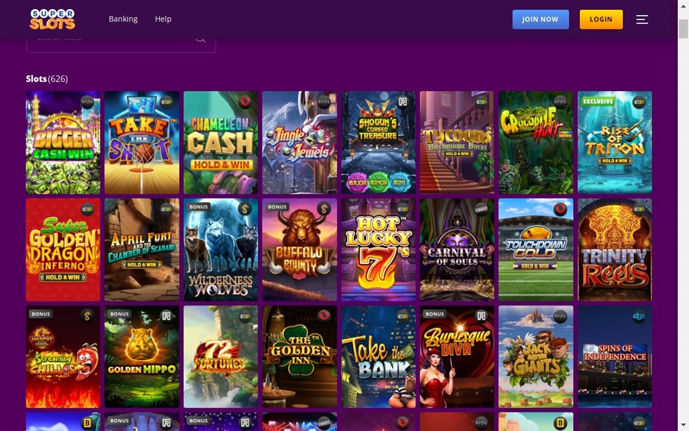 Super Slots Casino Review