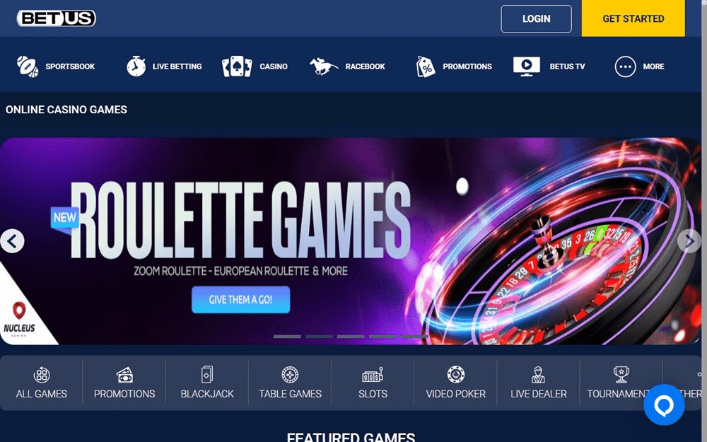 BetUS Casino&sportsbook Review