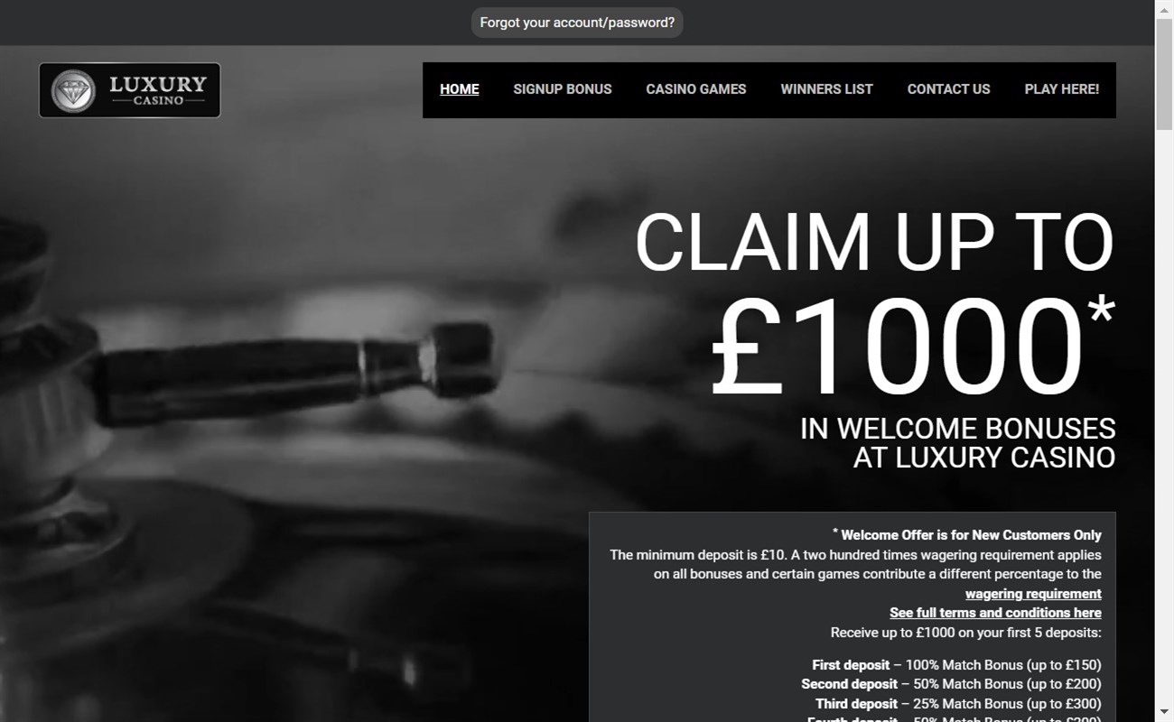 Luxury Casino - a leader in exciting online entertainment