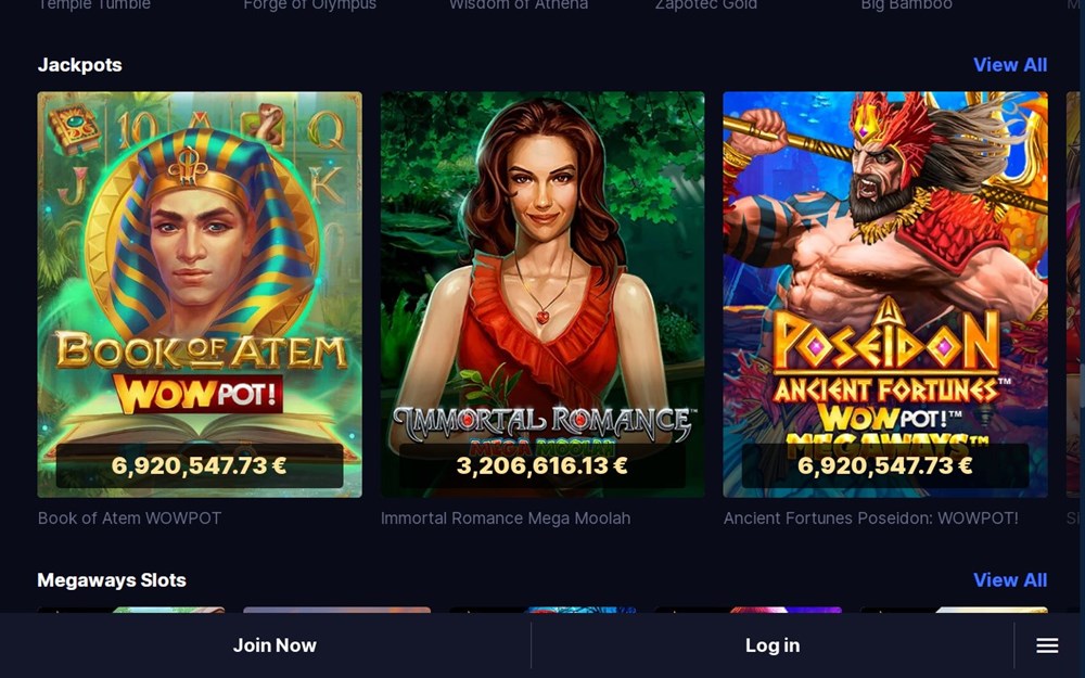 Highroller Casino Jackpots