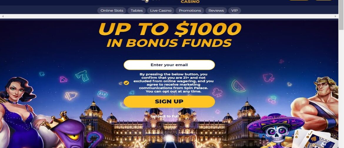 Spin Palace Casino PA/NJ 2025: Games, Bonuses & Payouts Tested