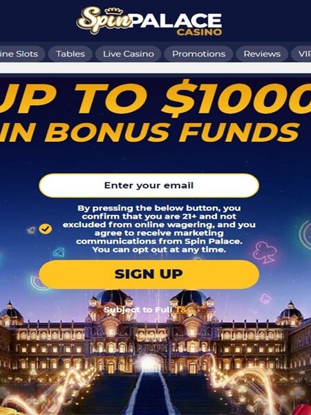 Spin Palace Casino PA/NJ 2025: Games, Bonuses & Payouts Tested