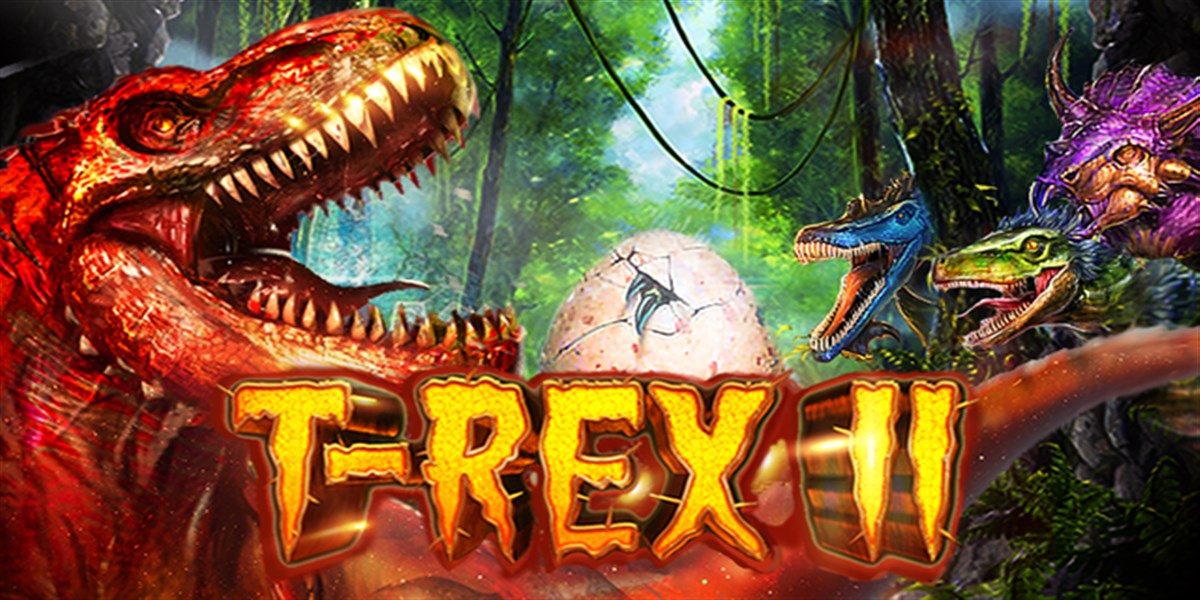 T-Rex II online slot with high RTP (97.5%) and sticky wild multipliers