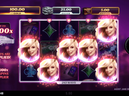 Agent Jane Blonde Max Volume Slot Game Preview – BIG WIN!!!