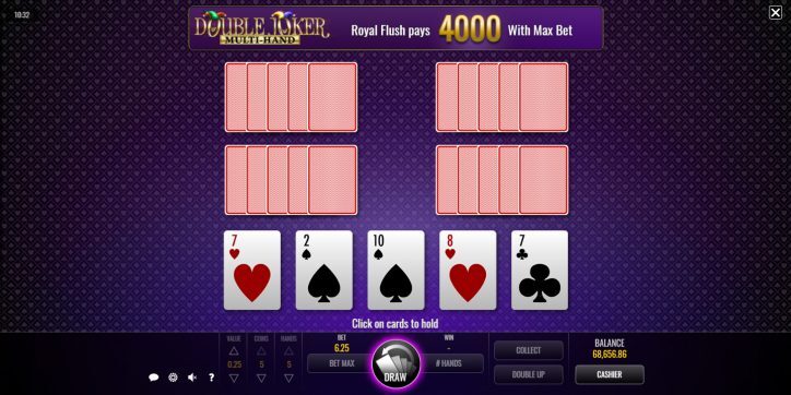 Double Joker (Multi-Hand) Video Poker Review