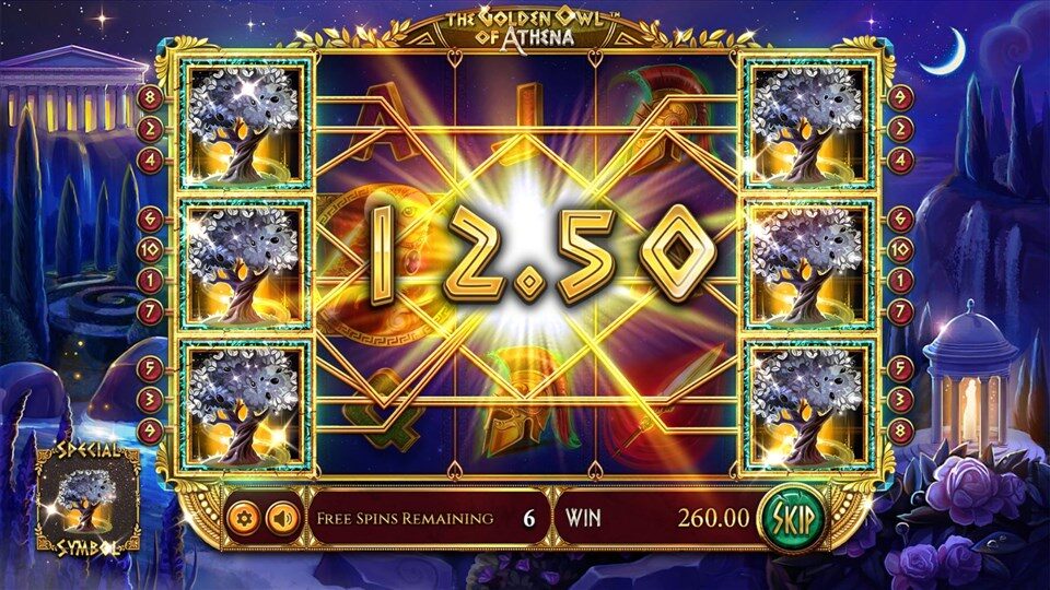 Golden Owl Of Athena Slot Review