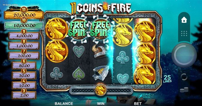 11 Coins of Fire Slot