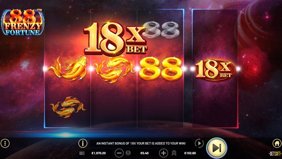 88 Frenzy Fortune Slot Review