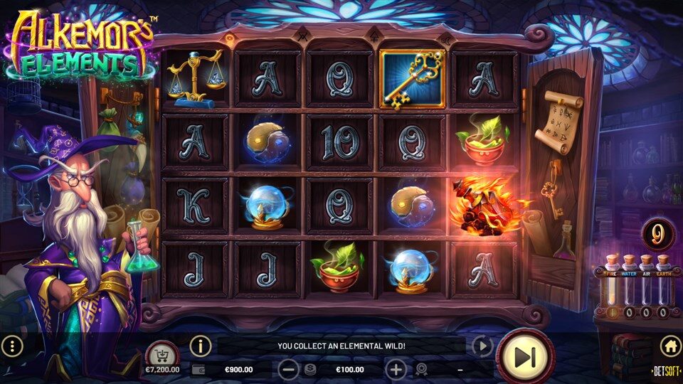 Alkemor's Elements Slot Review