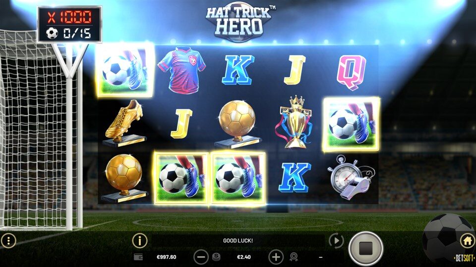 Hat Trick Hero Slot Review