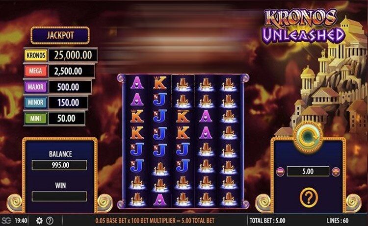 Kronos Unleashed Slot Review