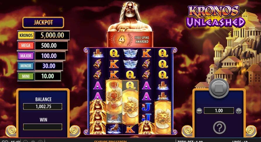 Kronos Unleashed Slot 