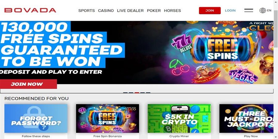 Bovada Casino Review