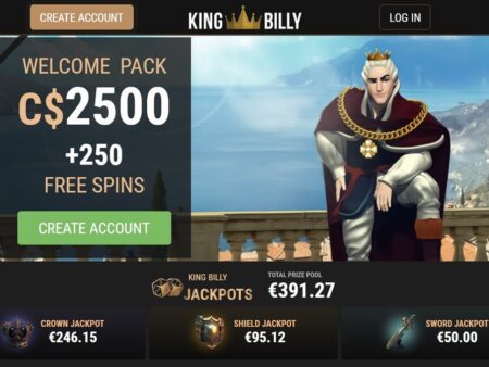 King Billy is One of The Best Online Casinos for Canadian Players