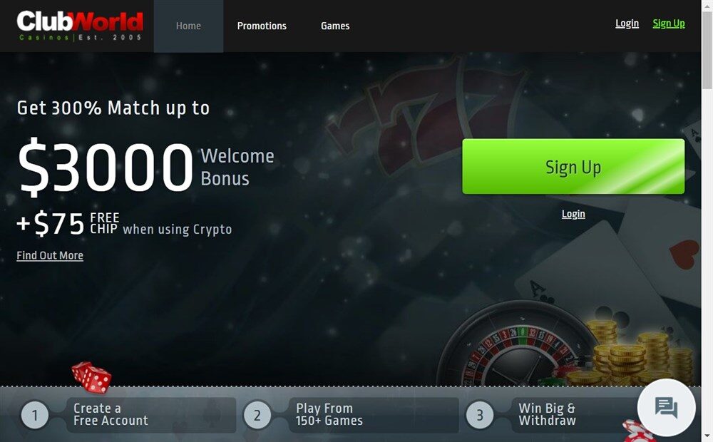 ClubWorld Casinos Review