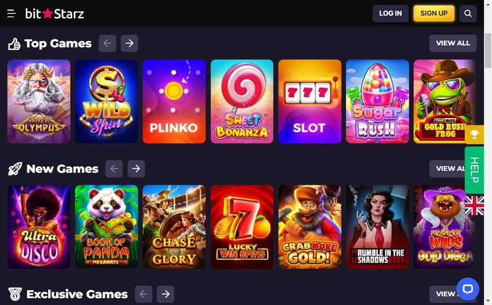 BitStarz Casino Games