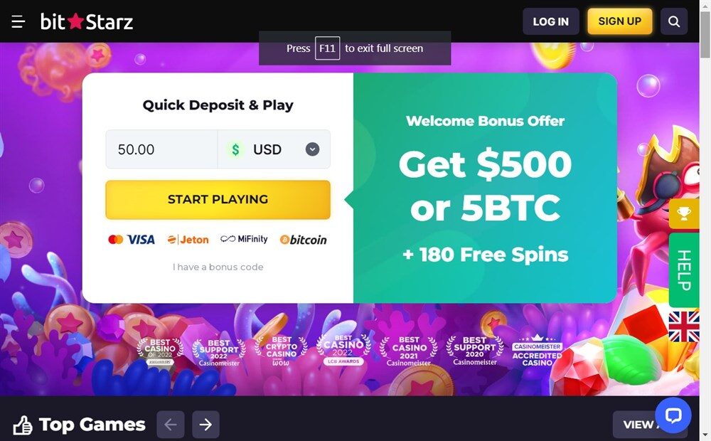 BitStarz Casino Review