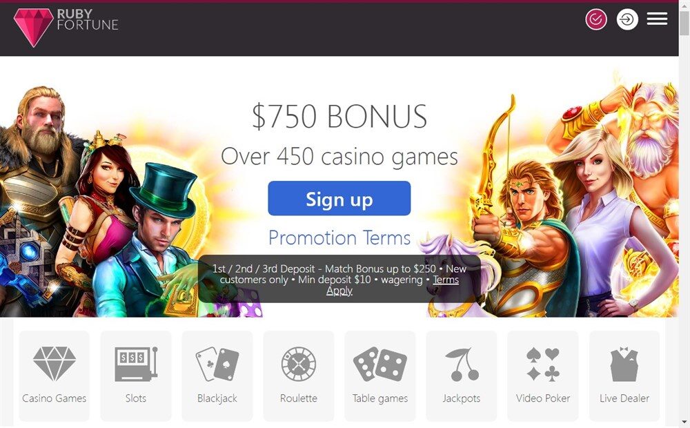 Ruby Fortune Casino Review