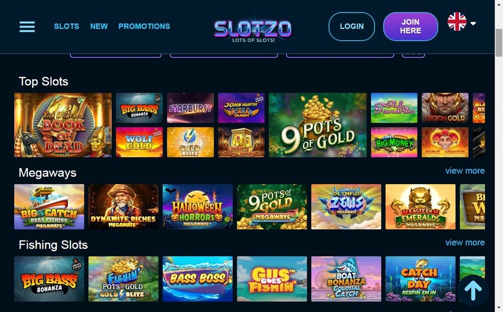 Slotzo Casino Games