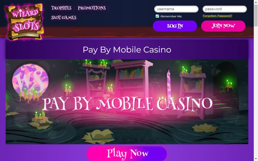 Pay By Mobile Casino