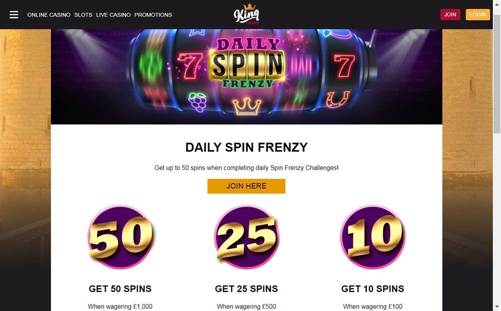 Daily Spin Frenzy Bonus