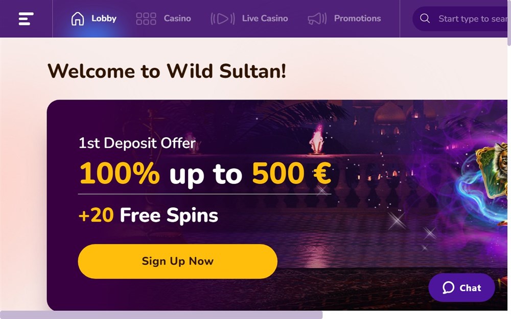 Wild Sultan Casino Review