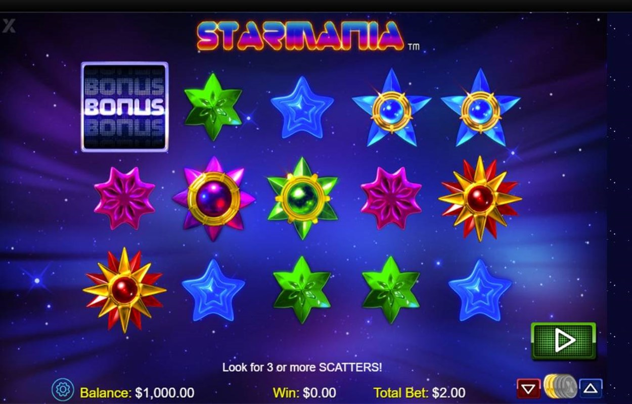 Starmania Slot Review, Bonuses & Free Play (97.867% RTP)