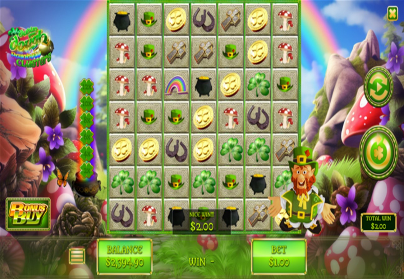 Dublin Your Dough: Rainbow Clusters Slot game Review by rival