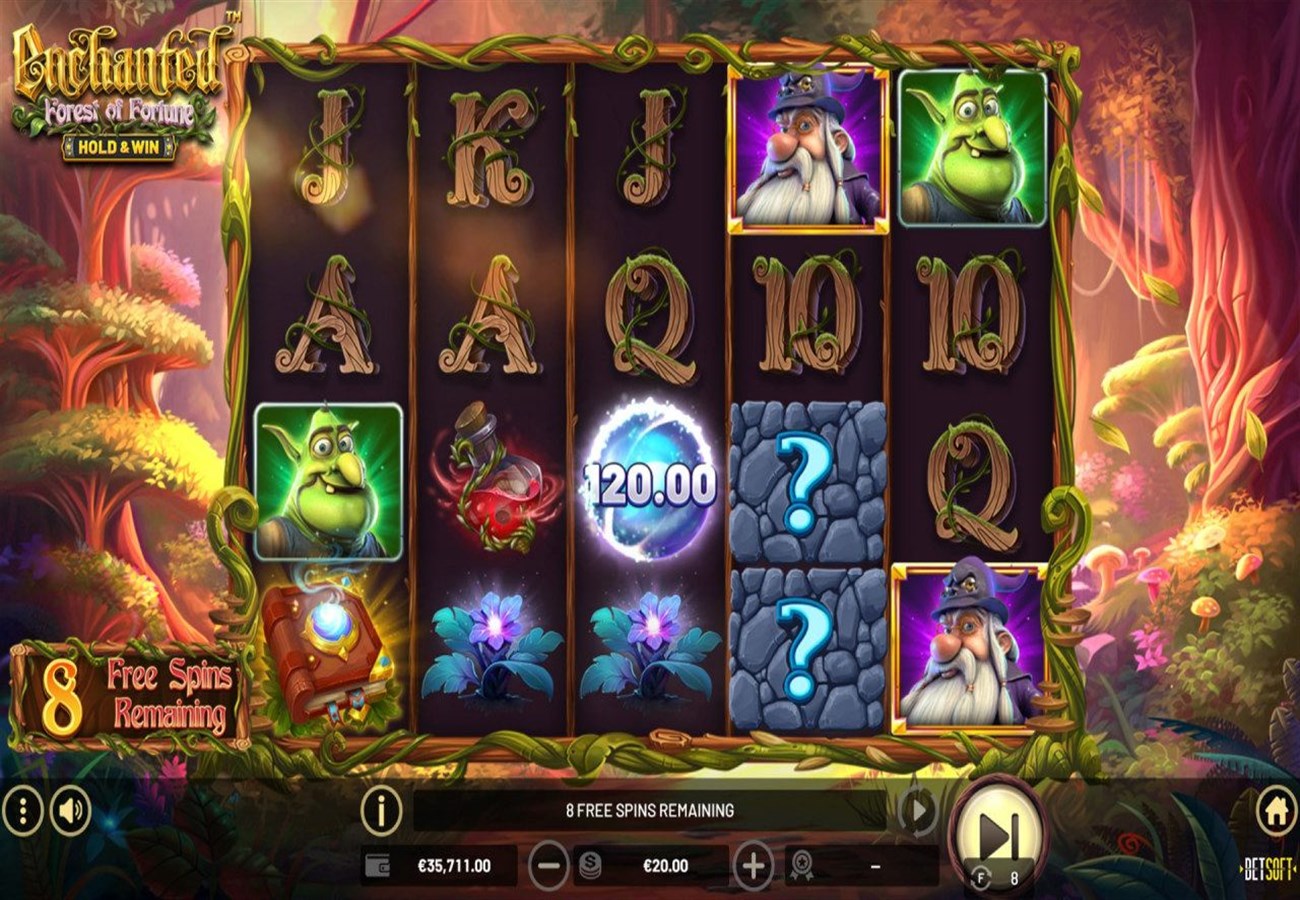 Enchanted: Forest of Fortune slot free spin