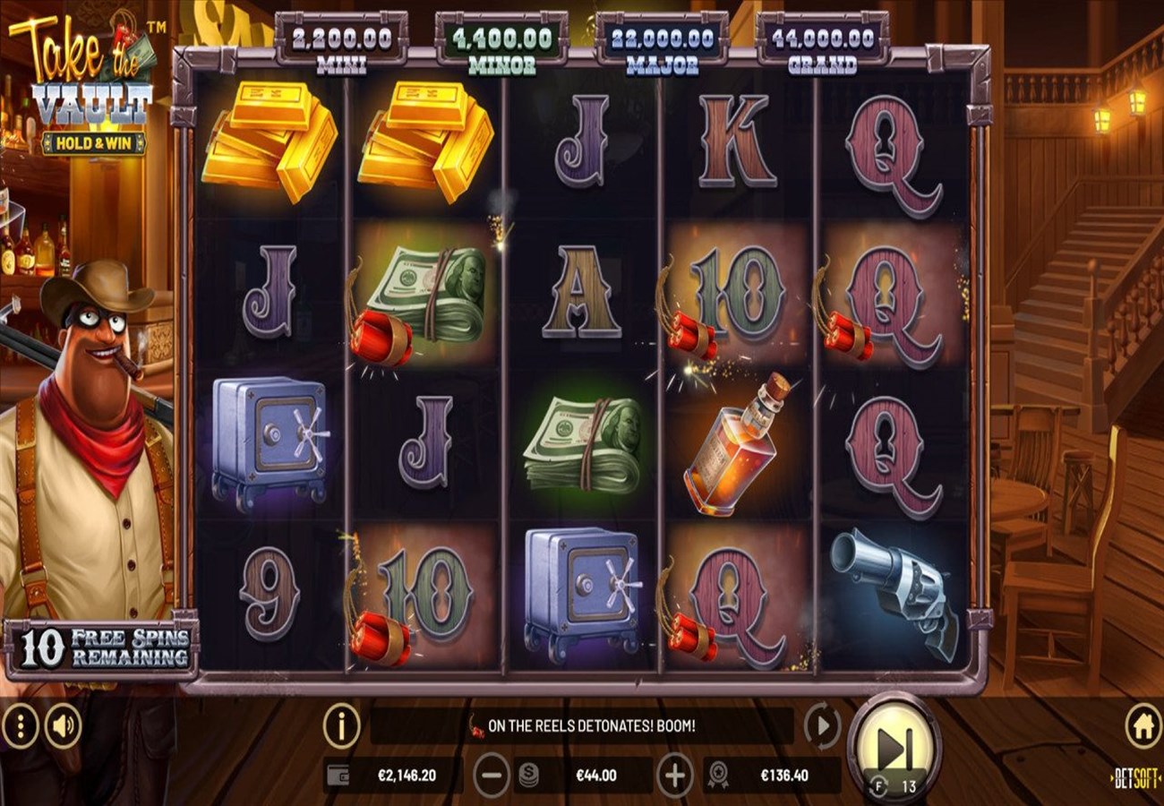Btsoft new slots: Take The Vault – HOLD & WIN